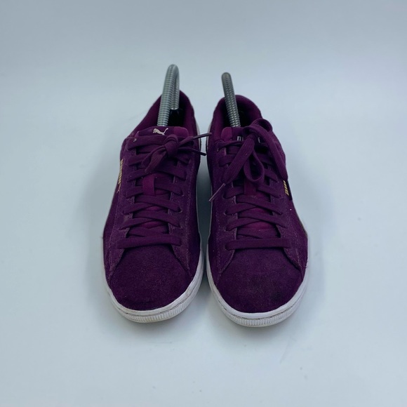 Puma classic purple low top sneaker womens size 7 - Picture 3 of 6